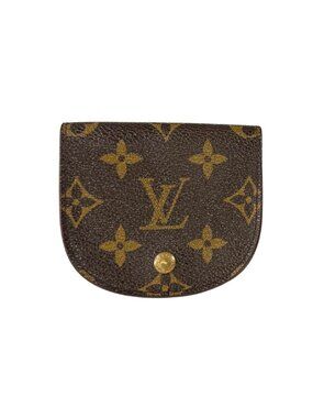 LOUIS VUITTON Monogram Porte Monnaie Guze Coin Purse